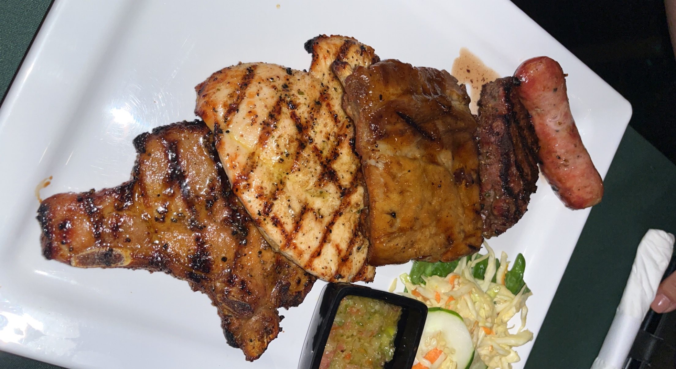 Steak & Ribs Curaçao mixed grill
