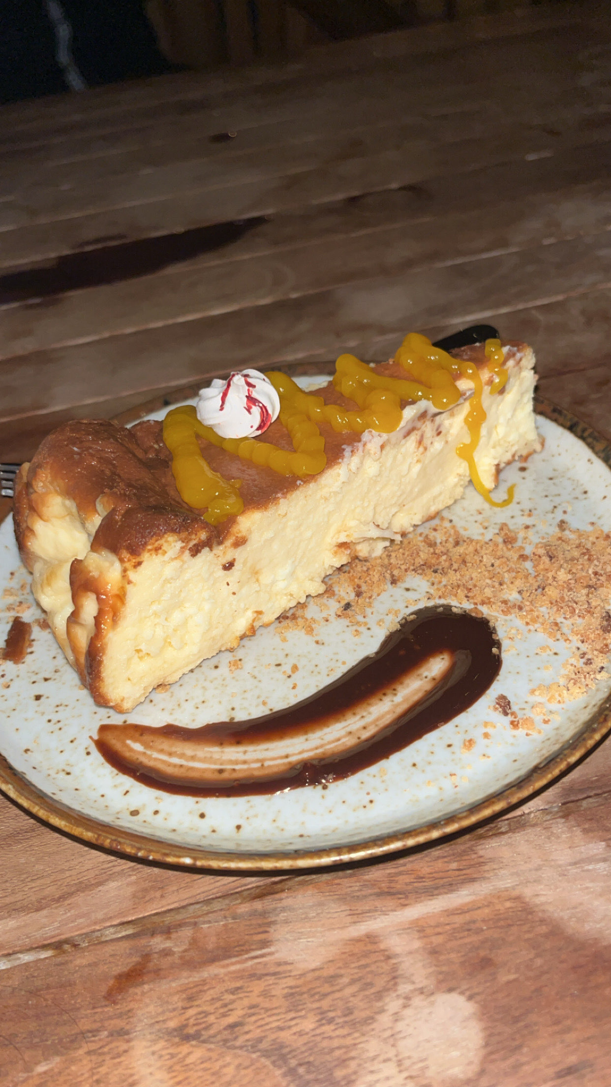 Cheesecake in Bonaire