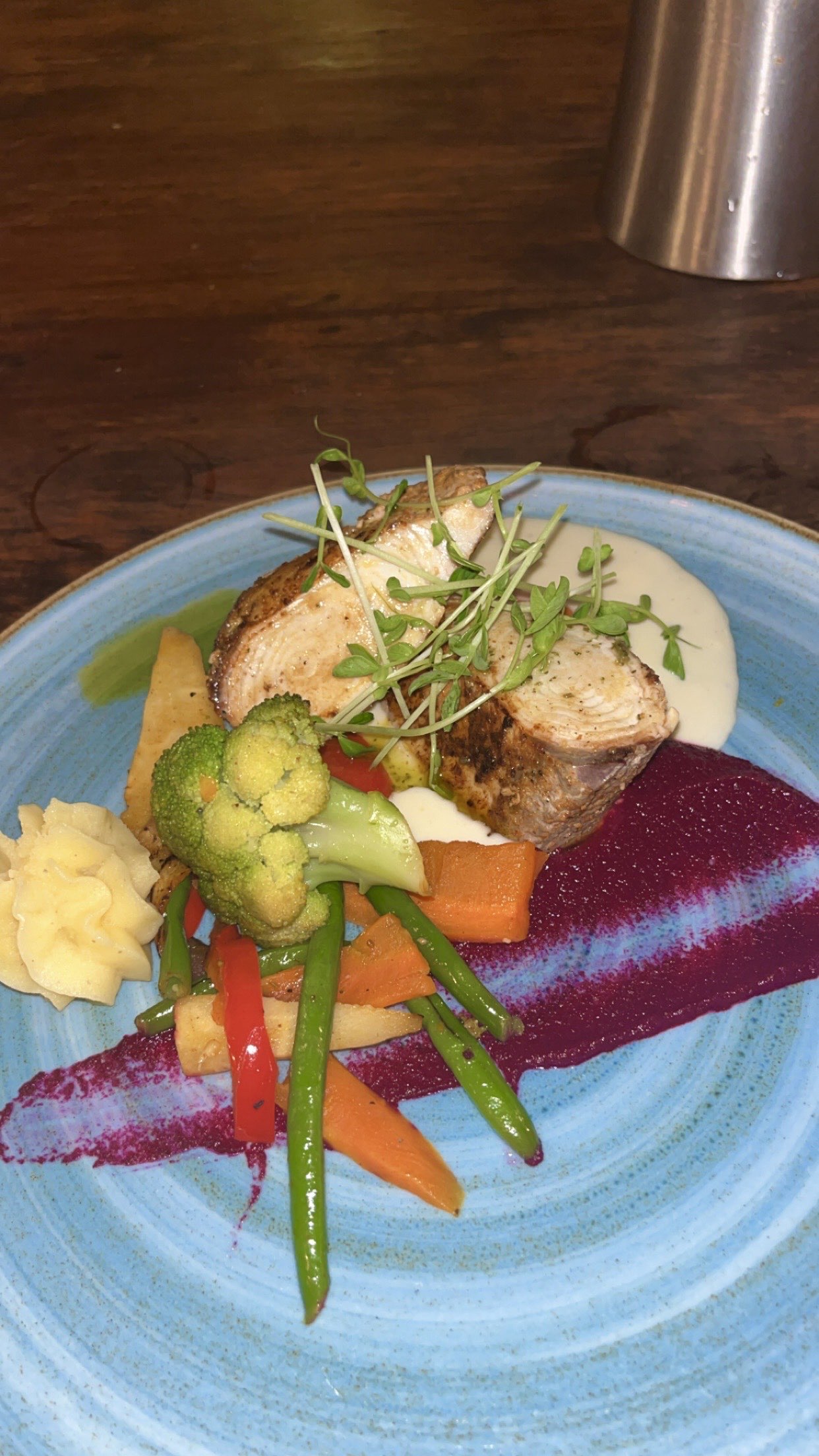 Wahoo visgerecht Bonaire